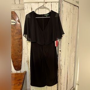 Ralph Loren black cocktail dress.  NWT